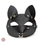Accessoire de soumission en cuir, style renard