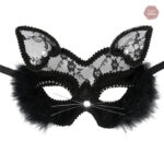 Masque dentelle sexy pour jeux BDSM