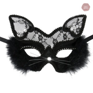 Masque dentelle sexy pour jeux BDSM