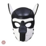 Masque pour jeux de domination canine en BDSM
