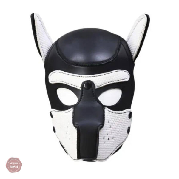 Masque pour jeux de domination canine en BDSM