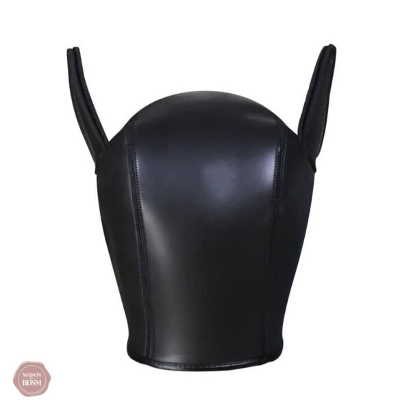 Masque de soumission avec motif de chien