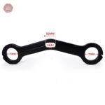Accessoire de torture testiculaire en bois