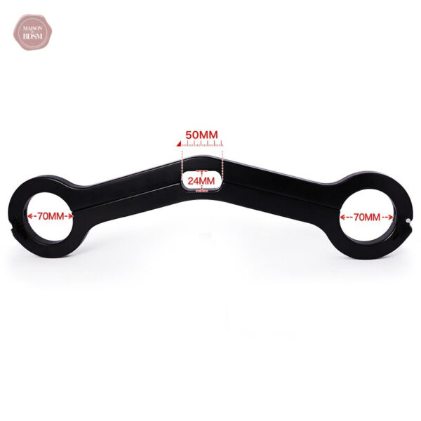 Accessoire de torture testiculaire en bois