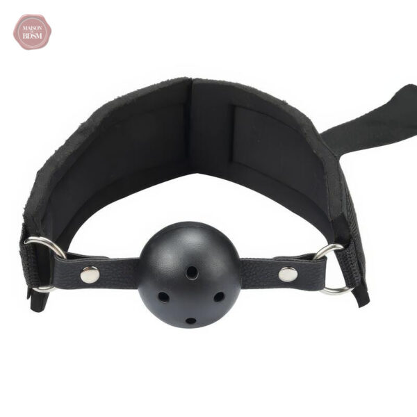 Équipement de bondage : menottes et bâillon en nylon