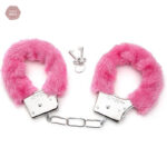 Menottes en fourrure pour jeux BDSM agréables