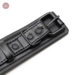 Menottes de bondage élégantes en noir et rose