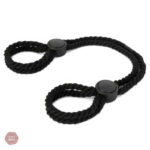 Accessoire BDSM : menottes en corde résistante