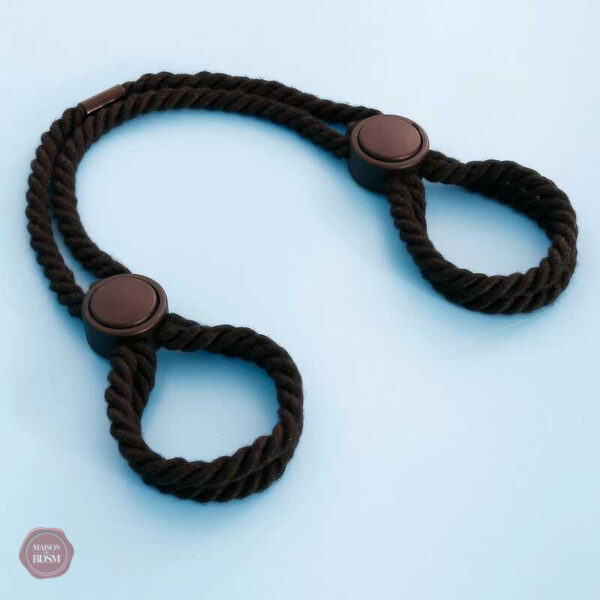 Menottes flexibles en corde pour couples aventureux
