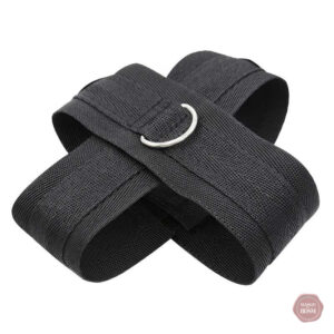 Menottes croisées en Velcro pour immobilisation