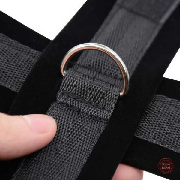 Menottes croisées Velcro pour explorations sensorielles
