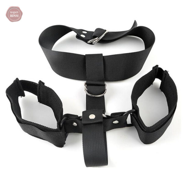 Accessoire de jeu érotique, menottes collier ajustables