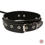 Accessoire BDSM : menottes collier en cuir