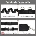 Menottes de lit pour explorer la domination et la soumission