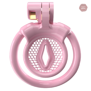Cage de chasteté Sissy, design compact et discret
