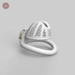 Cage de chasteté pour homme, finition nid d'abeille