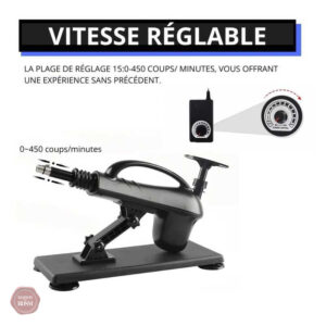 Sex machine portable pour des expériences variées