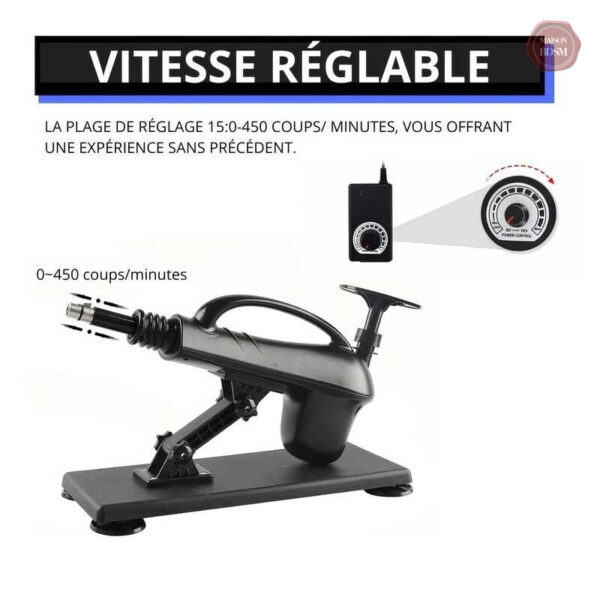 Sex machine légère et facile à utiliser