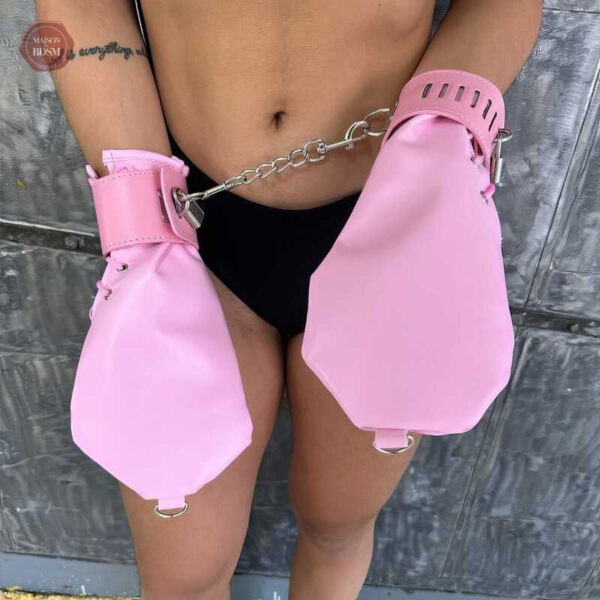 mitaines-verrouillable-bondage-1 Mitaines Verrouillable Bondage