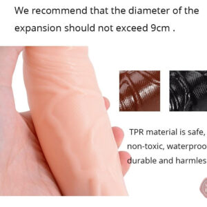 Dildo gonflable Sissy, design unique et audacieux