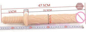 Dildo Sissy volumineux pour explorations intimes