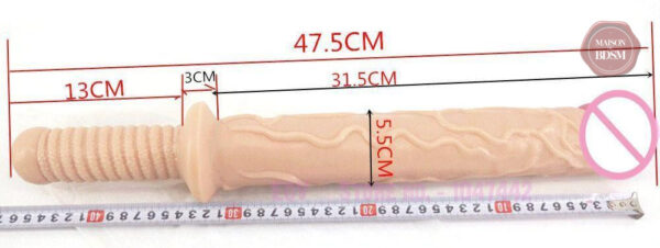 Dildo Sissy volumineux pour explorations intimes