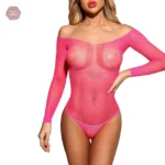 Look travesti : body résille pour une silhouette glamour