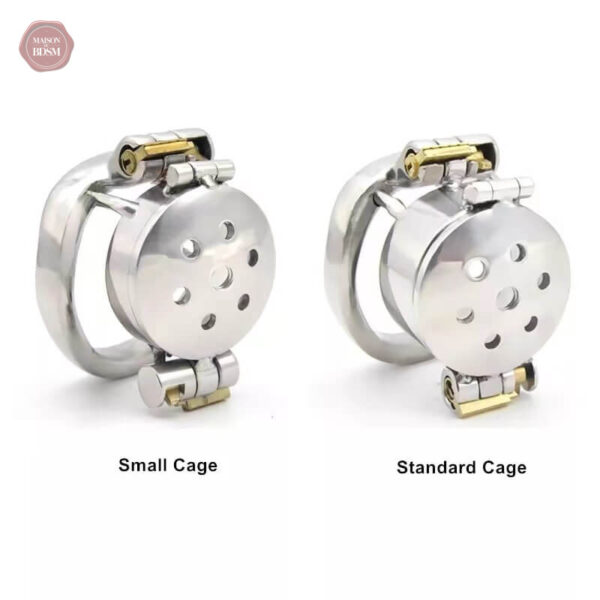 Cage de chasteté moderne et fonctionnelle