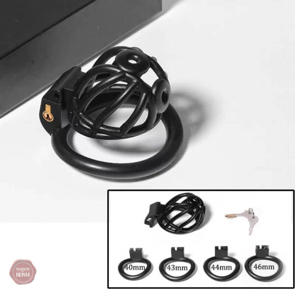 Cage de chasteté compacte pour un usage discret