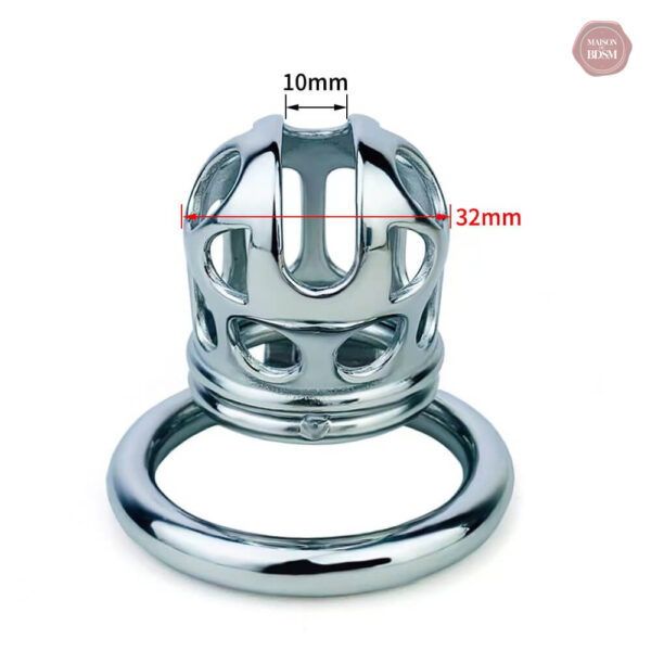 Cage de chasteté élégante et sécurisée