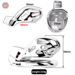 Cage de chasteté Cobra, accessoire masculin