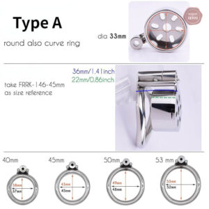 Cage de chasteté masculine pour contrôle de l'envie