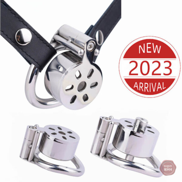 Cage de chasteté avec ceinture pour une sécurité optimale