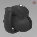 Cage de chasteté moderne pour un contrôle efficace
