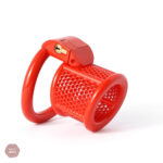 Cage de chasteté confort et esthétique en nid d'abeille
