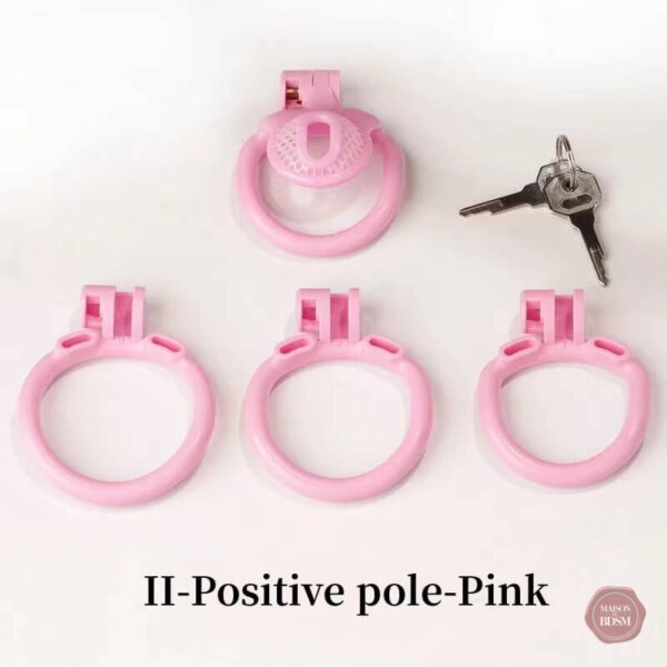 Cage de chasteté légère et compacte pour usage prolongé