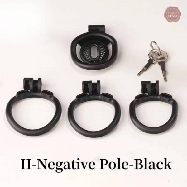 Cage de chasteté avec design innovant en nid d'abeille