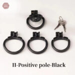 Cage de chasteté positive/négative, élégante et pratique