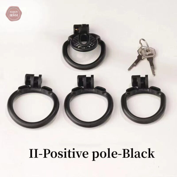 Cage de chasteté positive/négative, élégante et pratique