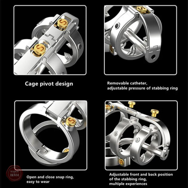 Design élégant et provocateur pour la chasteté