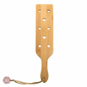 Paddle BDSM en bois pour des jeux de couples intenses