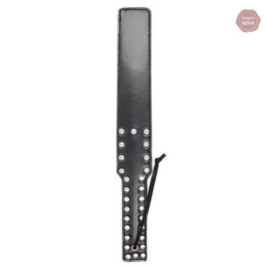 Paddle BDSM similicuir noir