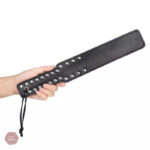 Paddle noir pour jeux BDSM