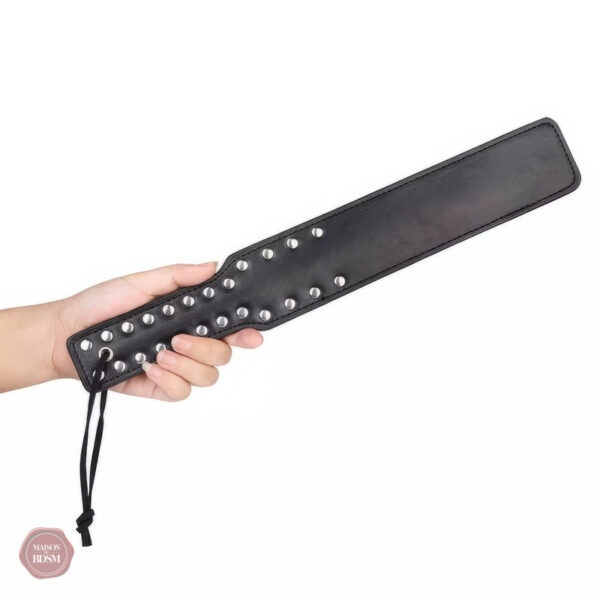 Paddle noir pour jeux BDSM