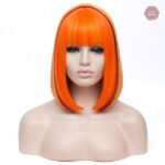 Perruque courte bicolore pour look stylé