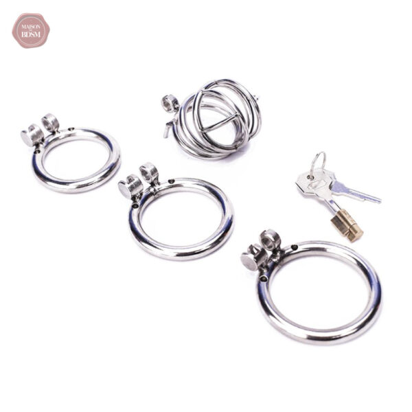 Cage de chasteté de 5,18 cm, confort optimal