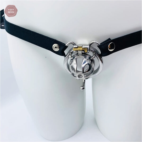 Cage de chasteté en métal, sécurité renforcée