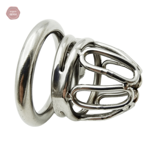 Cage de chasteté en acier durable pour une expérience unique