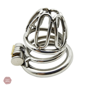 Accessoire de chasteté masculin, design compact et discret