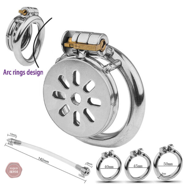 Accessoire de chasteté masculin minimaliste